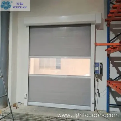 Exterior PVC Roll Up Shutter Door For Factory